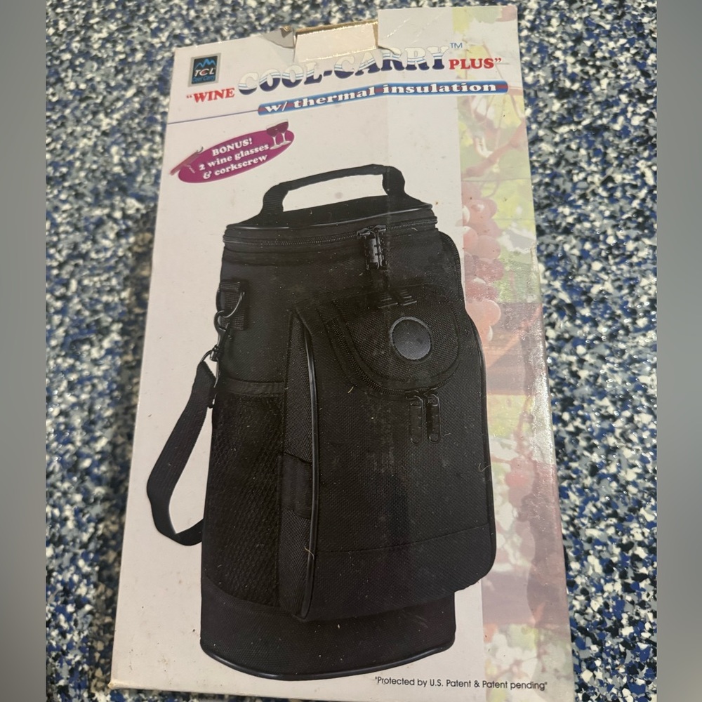 TCL Cool-Carry Plus Wine Cooler Bag - Black - Picture 2 of 6